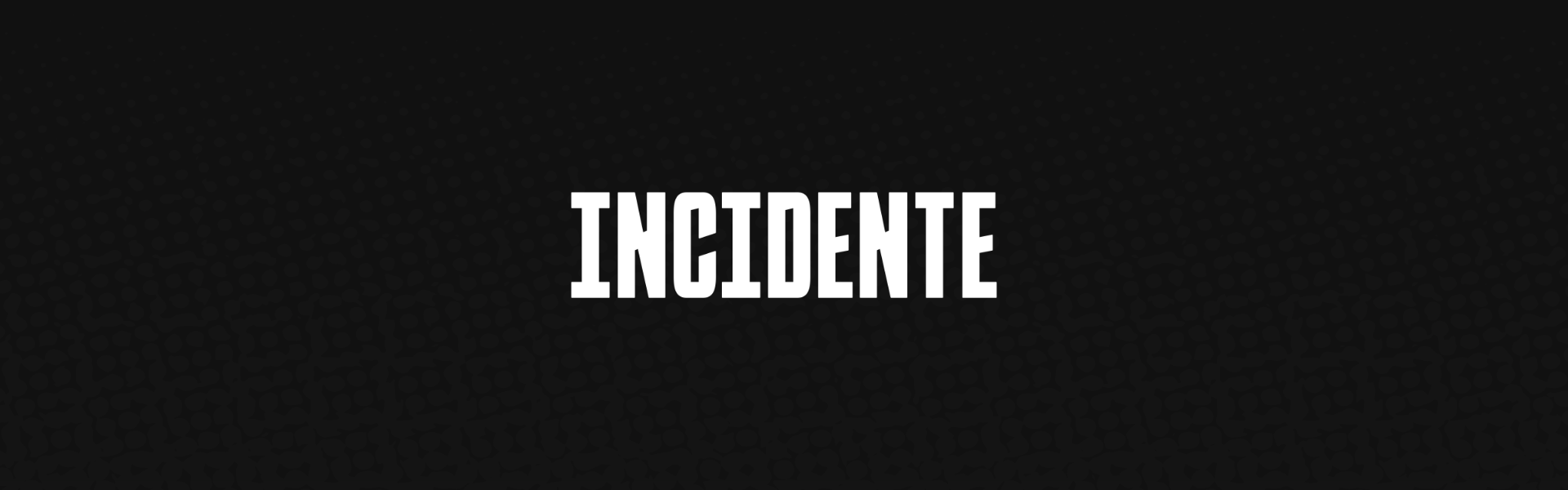 Banner o-incidente